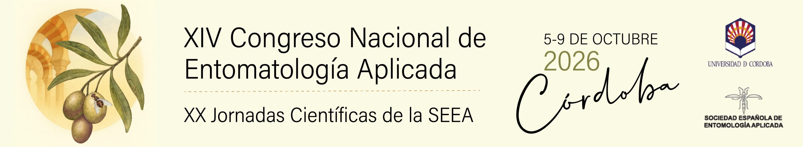 XIV Congreso Nacional de Entomatología Aplicada. CORDOBA , 5-9 Octubre de 2026